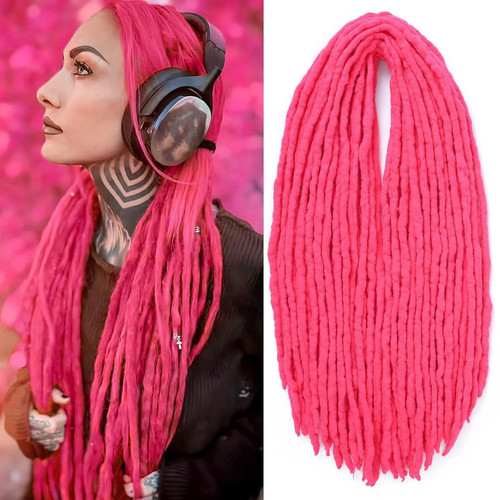 Wool dreadlock extensions - wool,