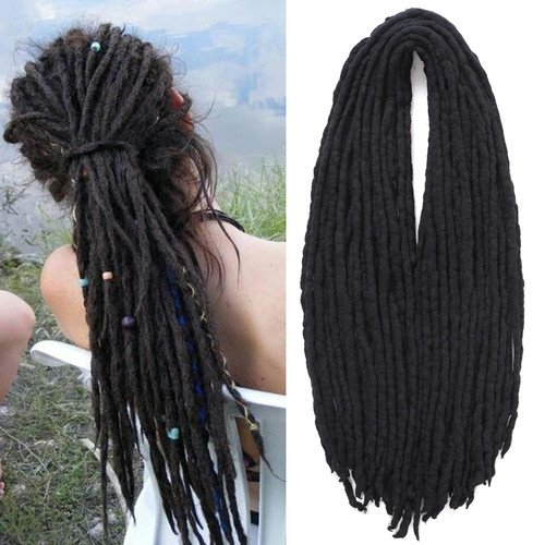 Wool dreadlock extensions - dreadlock,